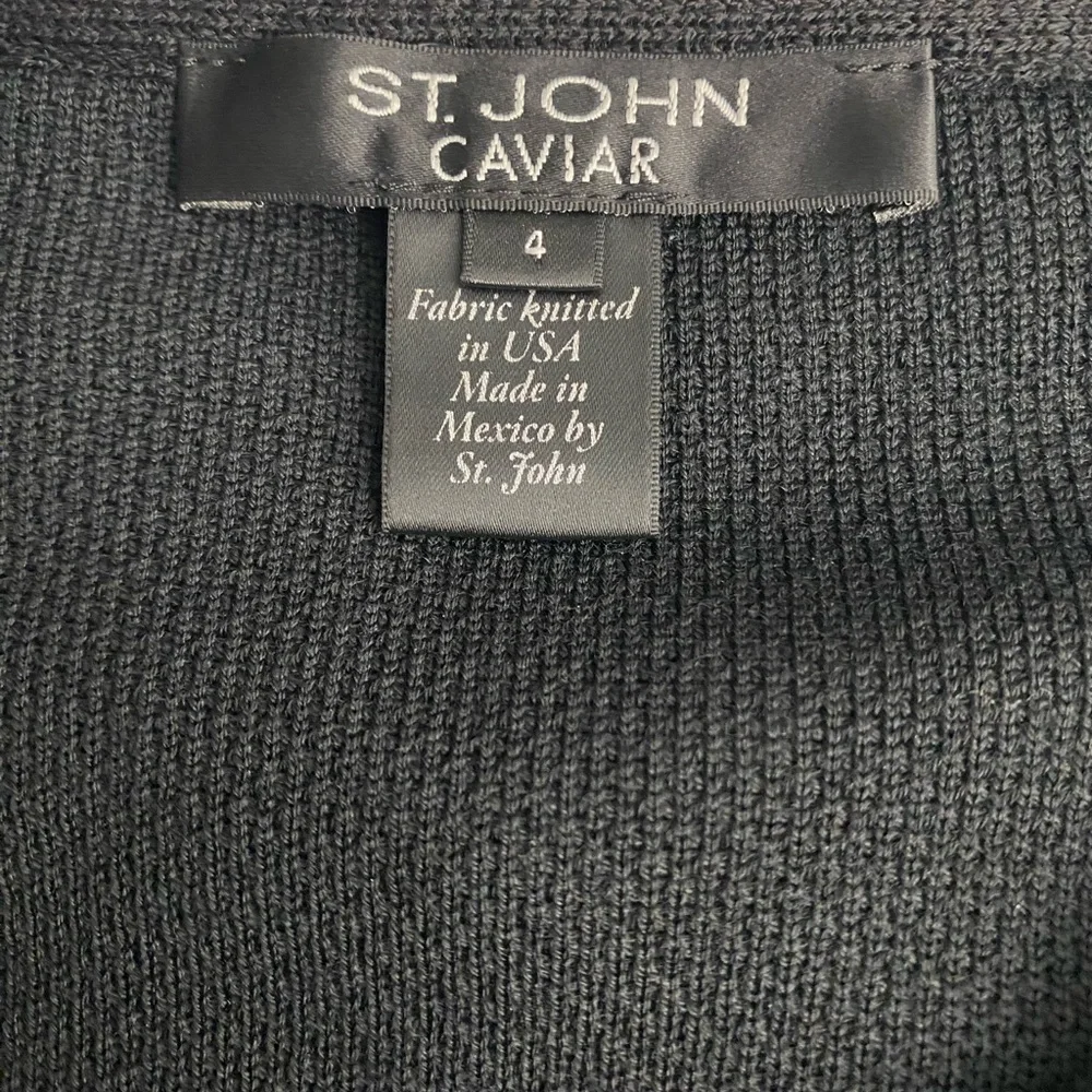 St John Caviar Santana Pencil Skirt - Picture 4 of 6